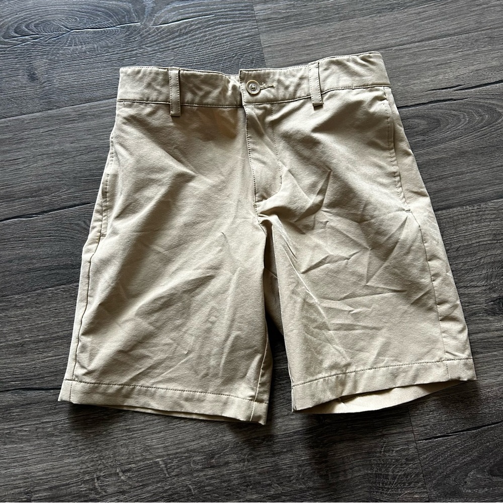 Slazenger Boy’s Beige Flat Front Shorts